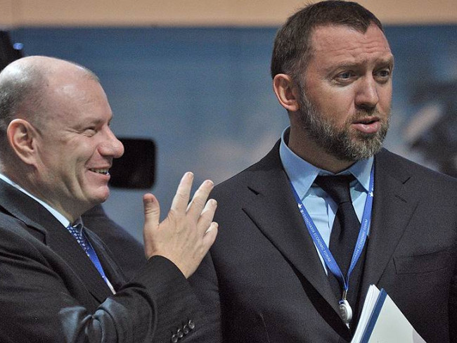 Deripaska heavier position "thief in law"